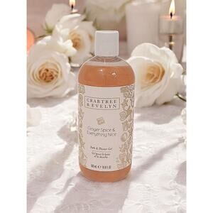 Crabtree & Evelyn Bath & Shower Gel Ginger Spice & Everything Nice Large16.9 oz